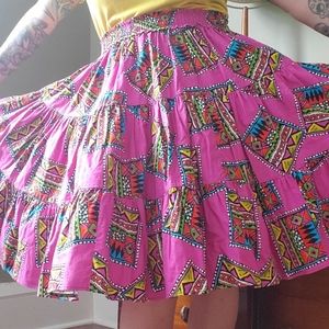 Vintage circle skirt
